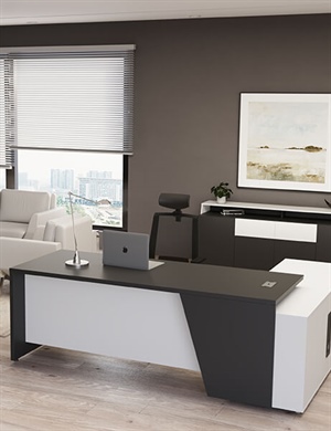 دکور میز اداری مینیمال برای تمرکز بیشتر در کار