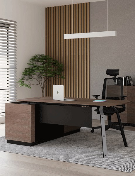 چه ترکیبی از متریال‌ها برای چیدمان اداری حرفه‌ای مناسب‌تر است؟