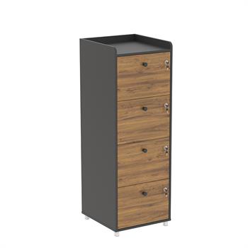 فايل چهار کشو ايستاده کرودار نیلپر NODF557 